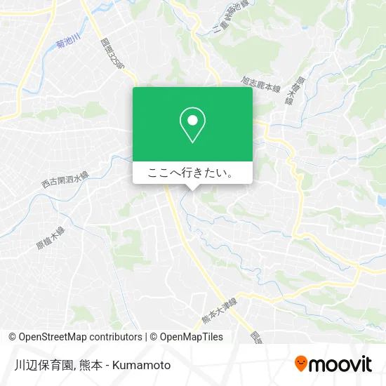 川辺保育園地図