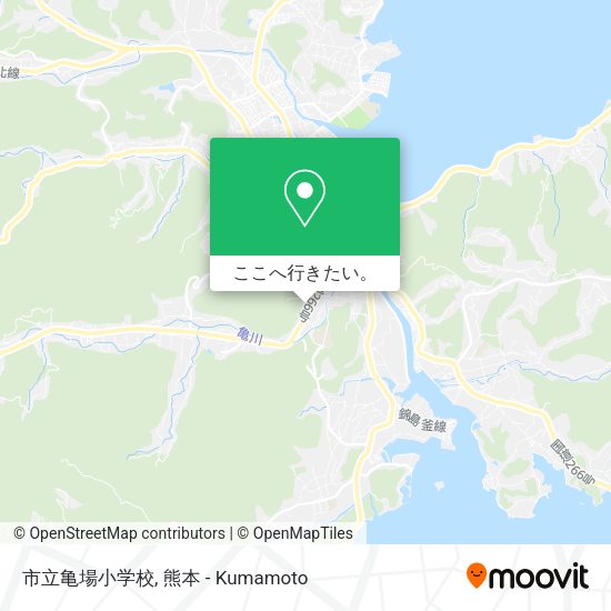 市立亀場小学校地図