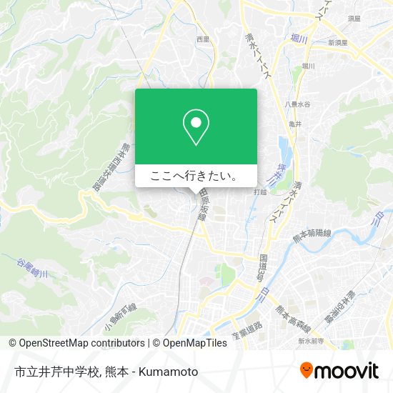 市立井芹中学校地図