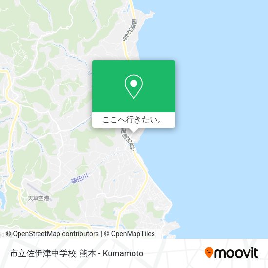 市立佐伊津中学校地図