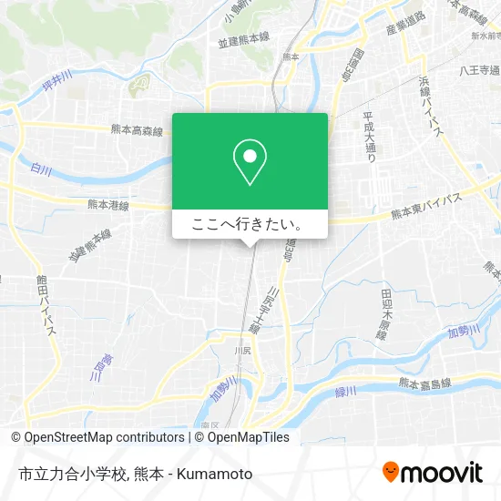 市立力合小学校地図