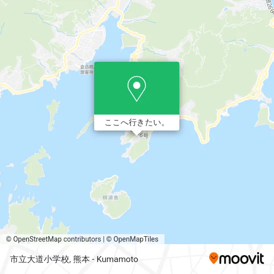 市立大道小学校地図
