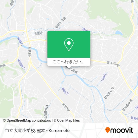市立大道小学校地図