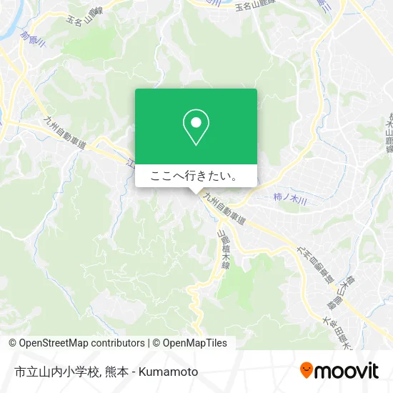 市立山内小学校地図