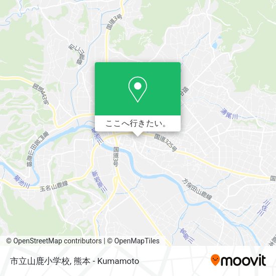 市立山鹿小学校地図