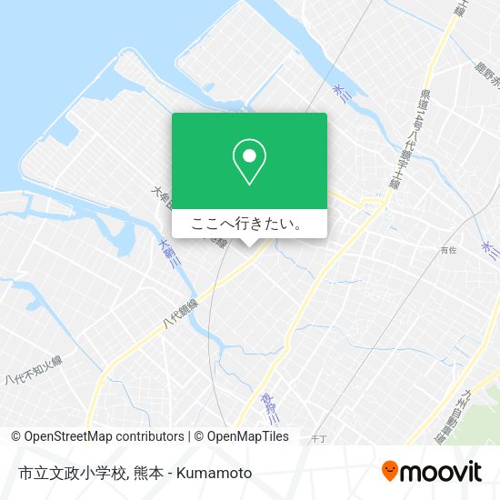 市立文政小学校地図