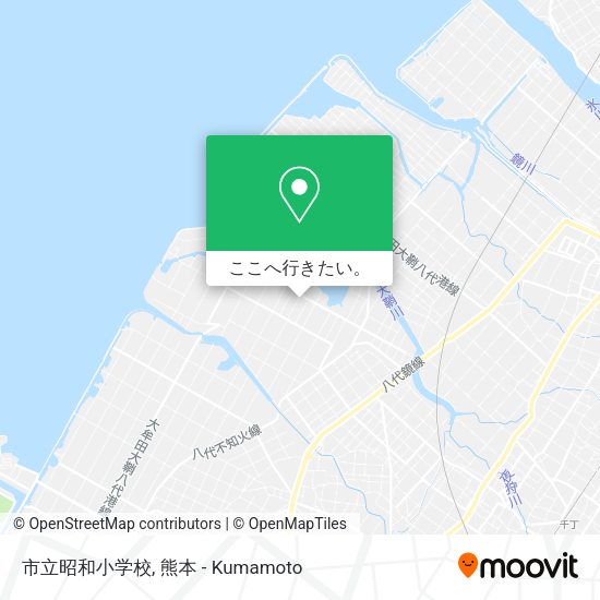 市立昭和小学校地図