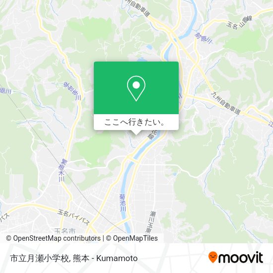 市立月瀬小学校地図