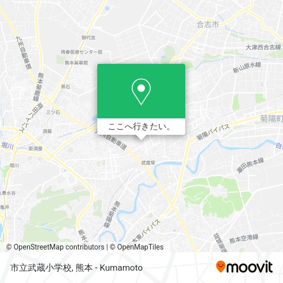 市立武蔵小学校地図