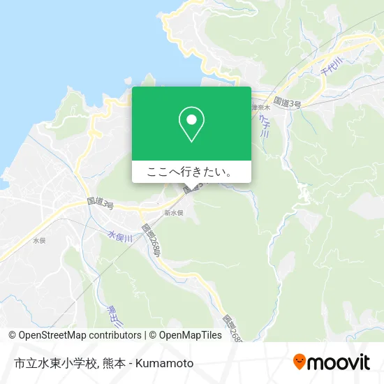 市立水東小学校地図