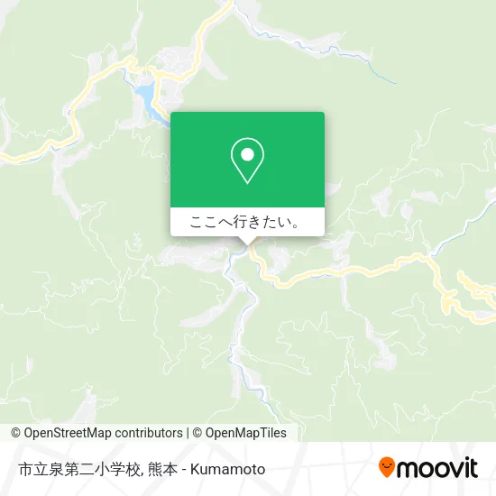 市立泉第二小学校地図