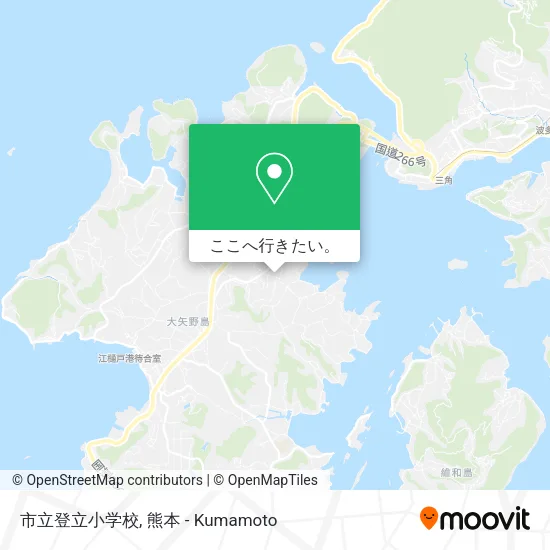市立登立小学校地図