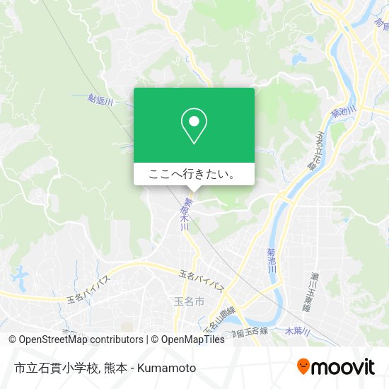 市立石貫小学校地図