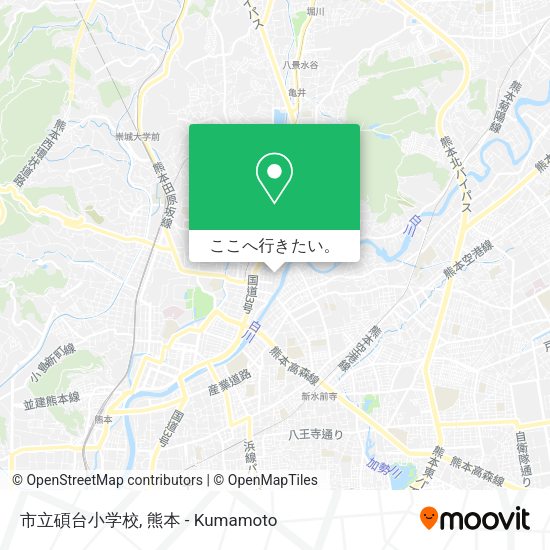 市立碩台小学校地図