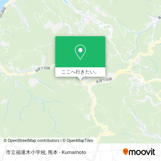 市立福連木小学校地図