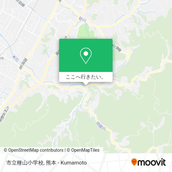市立種山小学校地図
