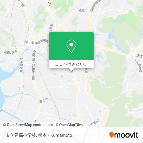 市立豊福小学校地図