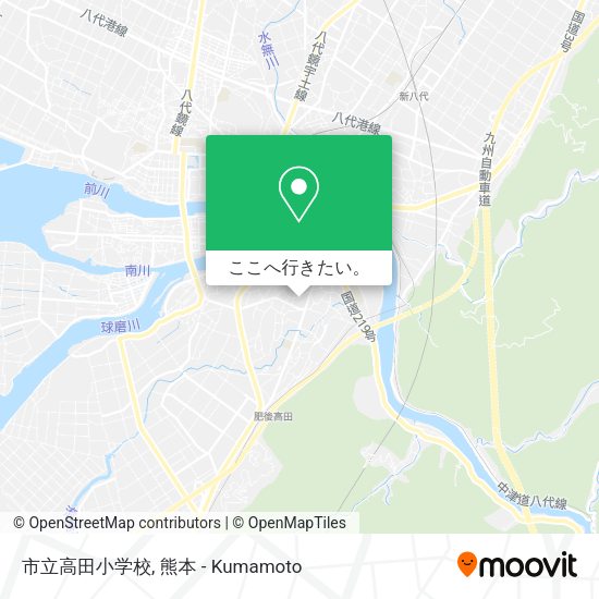 市立高田小学校地図