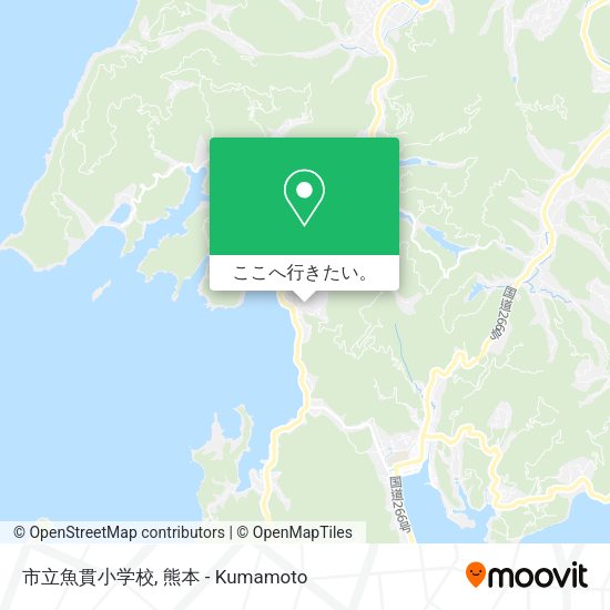市立魚貫小学校地図