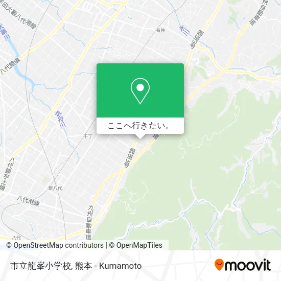 市立龍峯小学校地図