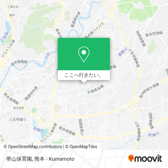 帯山保育園地図