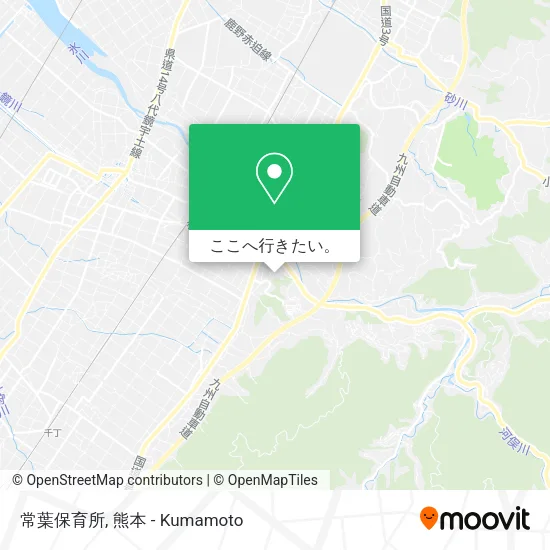 常葉保育所地図