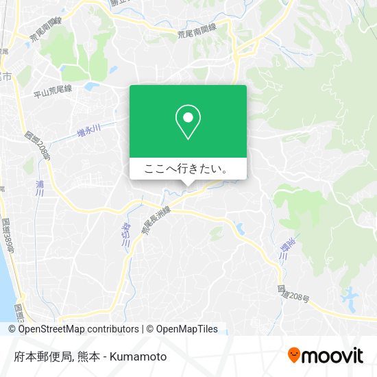 府本郵便局地図
