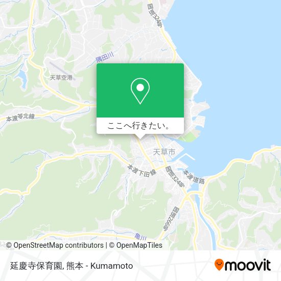 延慶寺保育園地図