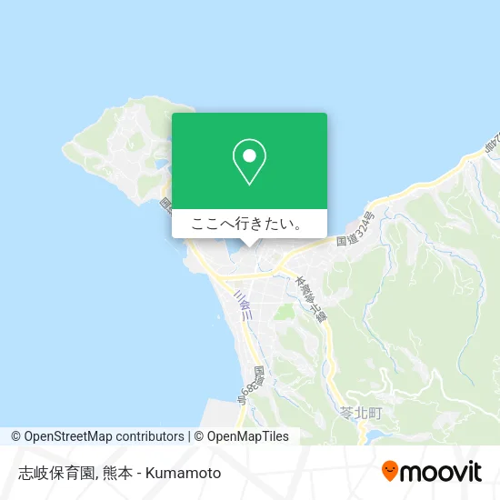 志岐保育園地図