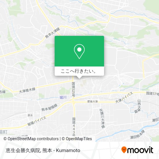 恵生会勝久病院地図