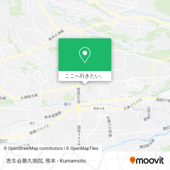 恵生会勝久病院地図