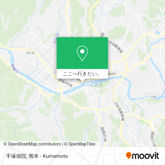 手塚病院地図