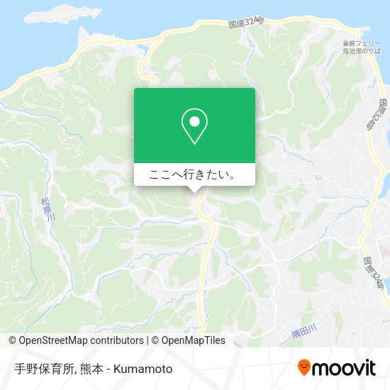 手野保育所地図