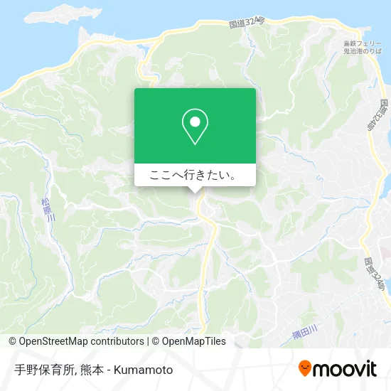 手野保育所地図