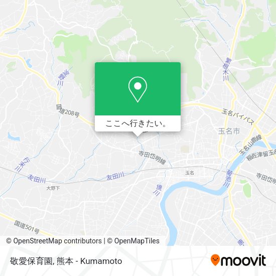 敬愛保育園地図