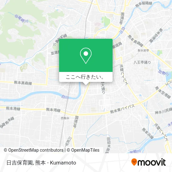 日吉保育園地図