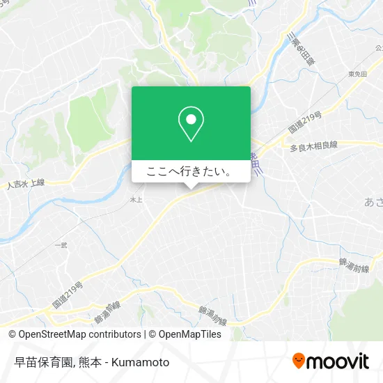 早苗保育園地図