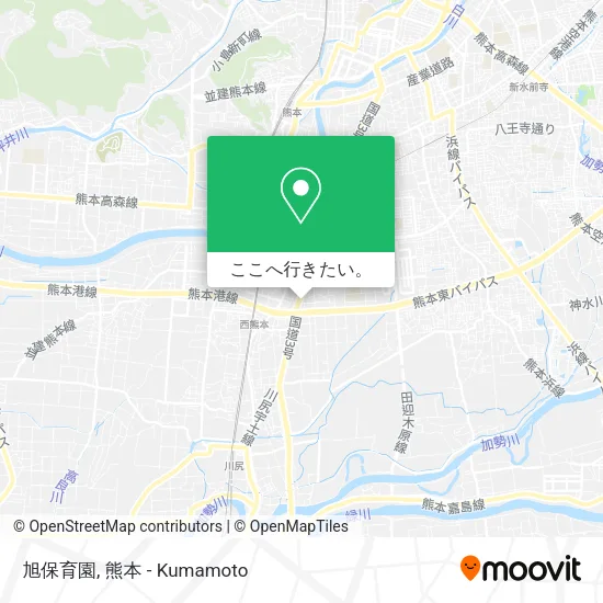 旭保育園地図