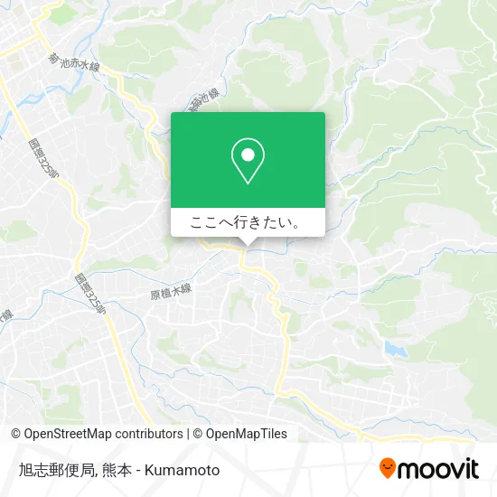 旭志郵便局地図