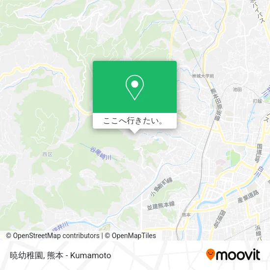 暁幼稚園地図