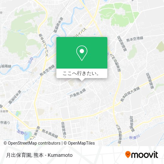 月出保育園地図