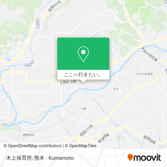 木上保育所地図