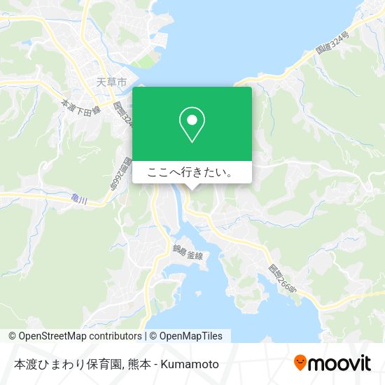 本渡ひまわり保育園地図