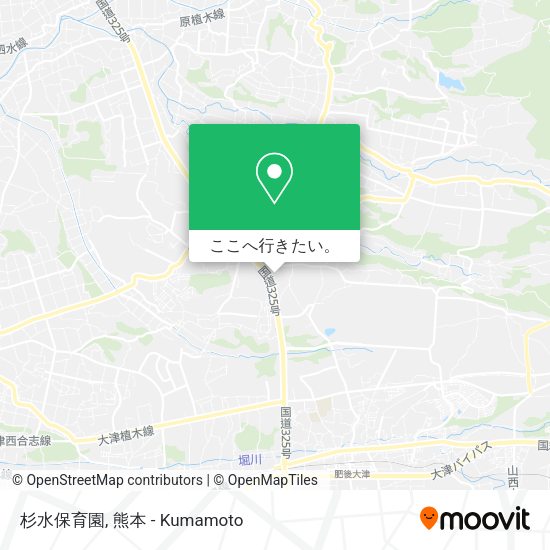 杉水保育園地図