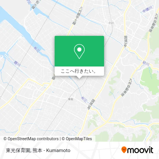 東光保育園地図