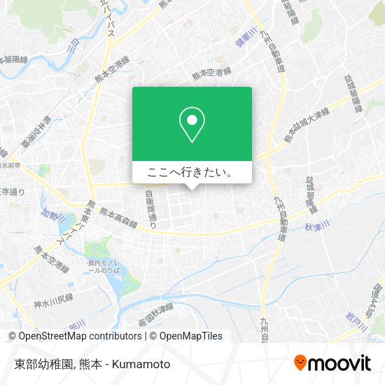 東部幼稚園地図