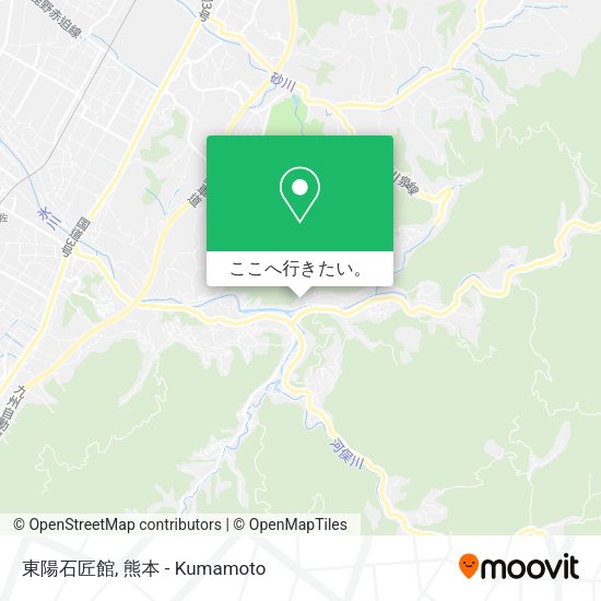 東陽石匠館地図