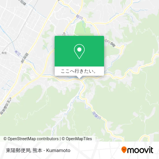 東陽郵便局地図