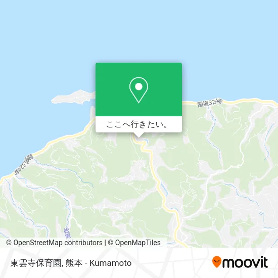 東雲寺保育園地図