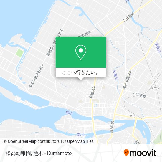 松高幼稚園地図